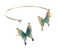 Dcaknri Et Bagues À Manchette Ouverte Papillon La Mode Accessoire De Bijoux Élégant Pour Femmes Vêtements Décontractés Bijoux Main