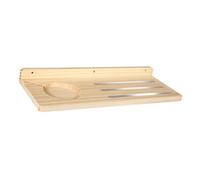 Dcaknri Étagère de rangement murale de grande capacité pour poupées avec aimants fixes sur planche en bois pouvant contenir 36 pièces