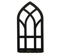 Dcaknri Étagère murale rétro en bois creux multifonction à suspendre pour décoration d'intérieur, huile essentielle et cristal