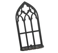 Dcaknri Étagère murale rétro en bois creux multifonction à suspendre pour décoration d'intérieur, huile essentielle et cristal
