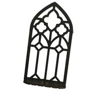 Dcaknri Étagère murale rétro en bois creux multifonction à suspendre pour décoration d'intérieur, huile essentielle et cristal