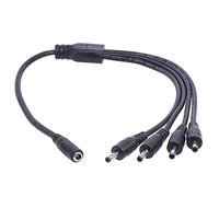 Dcaknri Extension Cable Female to Male Power Connector 3.5mmx1.35mm Plug Adapter Cord for LED Light CCTV Cameras 40cm Tablets