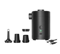 Dcaknri Handheld Battery Operated Air Pumping Lightweight Design & Multiple Nozzles for Quick Inflation of Travel Accessories Light Weight Inflatable Pool Pumps