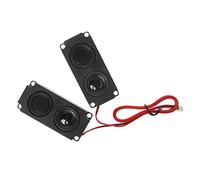 Dcaknri Haut-parleur portable à double diaphragme 8 Ohm 5 W 100 x 45 x 21 mm 8 Ohm 5 W pour haut-parleurs d'appareils multimédias Smart Home fonctionnant avec thermostat