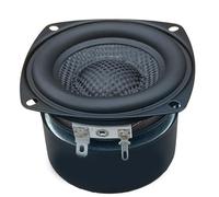 Dcaknri Hauts haut-parleurs de caisson de basses de 3 pouces en fibre de verre imperméables Excellences basses fréquences 4 Ohm 25 W Woofers basse fréquence