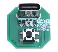 Dcaknri Highly Power Flashlight Driver Board Circuit Type C Charging Module Type C Charging&Discharge LED Driver Flashlight Circuit Board