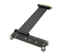 Dcaknri Installation facile du câble PCIe4.0 4X avec configurations sans outil et systèmes de refroidissement en option pour améliorer la stabilité