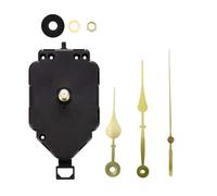 Dcaknri Kits de mouvement d'horloge murale - Réparation et remplacement - Mécanisme de pendule avec différentes aiguilles pour décoration d'intérieur