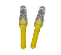 Dcaknri Lampe LED pour La Pêche Signaux Marins Filet D'avertissement Dispositif Clignotant De Positionnement pour Yacht Lumière Compacte d'urgence pour Bateaux