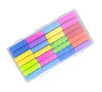 Dcaknri Lot de 14/28 porte-stylos en silicone souple pour enfants et adultes - Poignée ergonomique pour écriture manuscrite pour gaucher/droitier