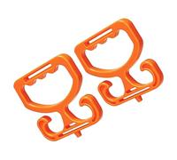 Dcaknri Lot de 2 supports de sac de courses durables robustes et utiles pour un transport facile des courses, confortable avec poignée
