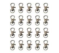 Dcaknri Lot de 20 crochets en métal pour cage à perroquet, hamster, oiseau, caille