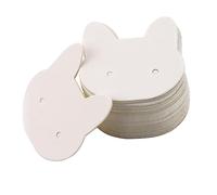 Dcaknri Lot de 50 cartes pour boucles d'oreilles et clous d'oreilles