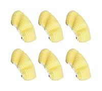 Dcaknri Lot de 6 serpillères réutilisables en microfibre pour nettoyage à main Accessoires de rechange