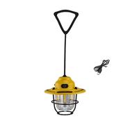 Dcaknri Lumières de pommes de pin vintage pour éclairage extérieur Camping Rechargeable USB Tente Lumière LED Camping Lampe à suspendre Facile à utiliser Pommes de pin vintage