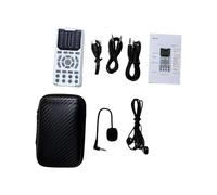 Dcaknri Machine à effets de carte son portable en direct avec 16 effets pour le streaming en direct, modulateur vocal en temps réel