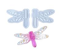 Dcaknri Maisons Décoration Silicones Moule Papillons Libellules De Flocon De Neige Fonction Flexible Easy Releases pour Projets Créatifs