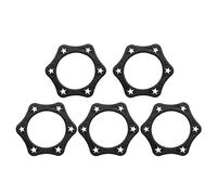 Dcaknri Manchon Anti-Chute pour Microphone KTV 5 Pièces Anneau De Protection pour ABS Rouge Bleu Rouleau pour Ordinateur Portable sans Fil