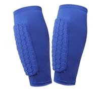 Dcaknri Manchon de protection pour mollet de football pour hommes, femmes et jeunes avec nid d'abeille