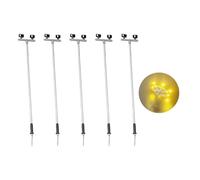 Dcaknri Miniature Highway Light Model in Ho Scale Detailed Construction Ideal for Various Dioramas Applications Light