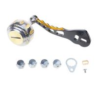 Dcaknri Moulinets de pêche à bascule - Poignée unique de rechange pour accessoires de filature - Poignée d'alimentation pour appâts