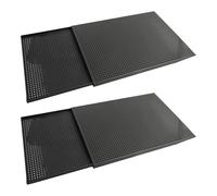 Dcaknri Napoleon Lot de 2 ustensiles de cuisson antiadhésifs en aluminium trempé pour démoulage et cuisson uniforme