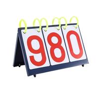 Dcaknri Panneau D'affichage De Score D'entraînement Polyvalent Texture en PVC Adapté Terrains De Jeux De Gymnase des Correspondances De Hockey Affichage Pliable des Scores De Compétition