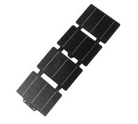 Dcaknri Panneau De Pliable 14W avec Port USB Type C Conception Étanche pour Camping en Plein Air Randonnée Chargeur Extérieur