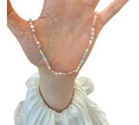 Dcaknri Pet À Col Bail De Perles Uniques pour Un Petit Perles Animaux Compagnie Costume Noël Accessoire