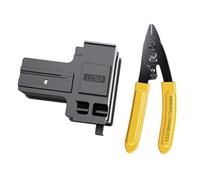 Dcaknri Petit couperet oculaire à fibre sûre incorporant des caractéristiques de protection Installation simple pour câble FTTH Coupe-câble FTTH