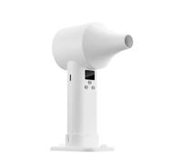 Dcaknri Petit ventilateur portable rechargeable par USB pour la maison et le bureau avec vitesse réglable de 1 à 100 degrés
