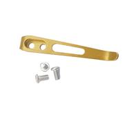 Dcaknri Pince arrière robuste en acier inoxydable pliable Pince de poche pour outil de coupe Compact Clip arrière de transport