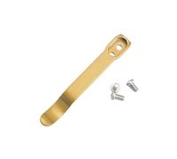 Dcaknri Pince arrière robuste en acier inoxydable pliable Pince de poche pour outil de coupe Compact Clip arrière de transport