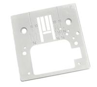 Dcaknri Planche à aiguille ergonomique de rechange pour machine à coudre avec marquage d'échelle pour modèles 86992 et plaque de machine à coudre polyvalente