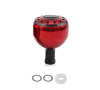 Dcaknri Poignée de roue de ligne de pêche en alliage d'aluminium - Appâts moulinets électriques - Accessoires faciles à utiliser - Poignée en alliage d'aluminium