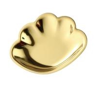 Dcaknri Porte-Bijoux en Acier Inoxydable Plateau en Forme De Coquille À La Mode pour L'organisation D'accessoires Bagues Boucles 'Oreilles Colliers Plat 'Accessoires Antirouille