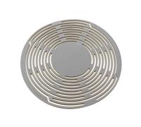 Dcaknri Porte-bouteilles et dessous de verre multi-usage avec poignée filet de bouteille de vin portable pour la maison, la cuisine, l'extérieur, sac de vin pliable, gris, Taille unique