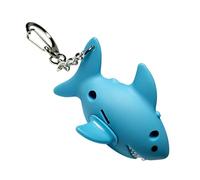 Dcaknri Porte-clés lumineux LED en forme de poisson avec lueur vive pour trouver des clés Jouet de poisson pour enfants, 1 pièce., taille unique