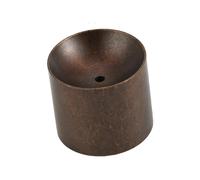 Dcaknri Porte-encens multifonction en laiton et plateau récupérateur de cendres pour la maison ou le bureau Ensemble de brûleurs de cônes en laiton élégant