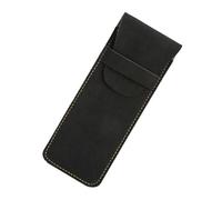 Dcaknri Porte-Stylo en Cuir Vintage pour Les Fournitures Scolaires Greffe des Effaceurs avec Un Rangement Spacieux Simple Crayon Rétro Boîte De