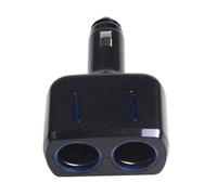 Dcaknri Prise Allume-Cigare de Voiture, Adaptateur de répartiteur de Rapide 80 W à 2 Trous pour camions 12 V-24 V SUV Bateaux répartiteur de Briquet électrique