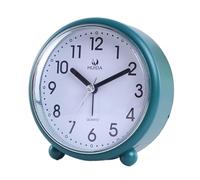 Dcaknri Réveil Analogique 4 Pouces Super Silencieux Veilleuses sans Tic-tac Fonctionne À Piles pour Chambre À Coucher Bureau Chevet