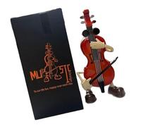 Dcaknri Styles Swing Violons Boîtes à musique pour décoration de la maison Systèmes sonores de qualité supérieure pour les amateurs d'anniversaire