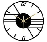 Dcaknri Stylishs Horloge Murale Décorative À Piles pour Maison Contemporaine Mouvement Silencieux Stylishs Chambre