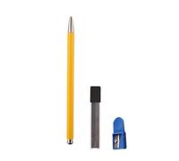 Dcaknri Stylo sans encre avec taille-crayon et recharges de porte-mine en métal pour dessin automatique pour étudiants, enfants, adultes, fournitures de bureau
