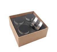 Dcaknri Support d'isolation avec base conique anti-vibrations pour équipement HiFi haut-parleurs enregistrement mise à niveau des pointes de choc ressort