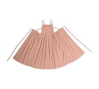 Dcaknri Tablier de ménage imperméable étendu en nylon imperméable long plissé pour la peinture, la cuisine et l'art des ongles, tablier de protection domestique multifonctionnel, b, taille unique