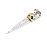 Dcaknri Top Water - Leurres de pêche à LED - Appâts de crevettes avec crochets - Outil pour eau douce/eau salée