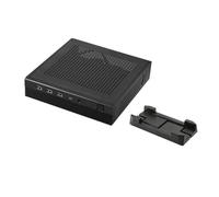 Dcaknri TX06 Petit châssis ITX fin pour ordinateurs de bureau épurés, montage arrière et gain de place