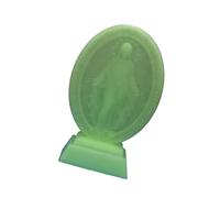 Dcaknri Veilleuse Statue catholique Sculpture Vierge Mère Marie Statues Figurines Ornement Notre-Dame des Bienheureuses Statue de Mère Catholique Cadeau religieux